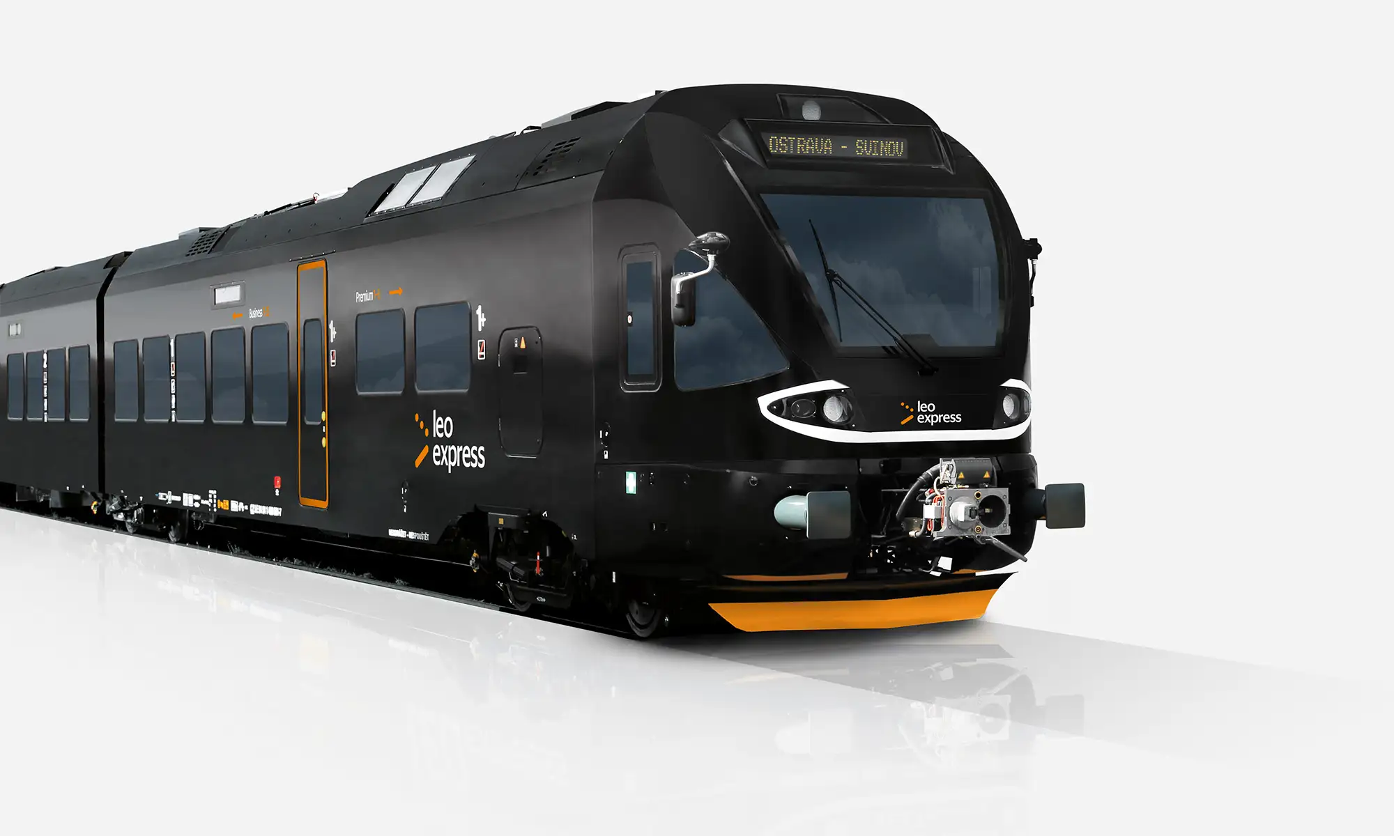Vlak Leo Express nový polep